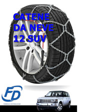 Catene da Neve 12mm SUV Omologate Taglia 250 per pneumatici 235/55R19