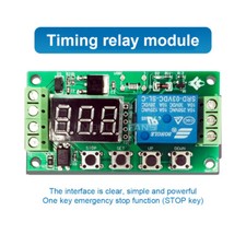 DC 5V-30V Time Delay Relay Circuit Timer Cycle timing Relay Switch Module