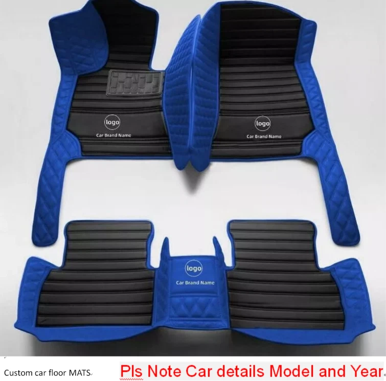 For Chevrolet Suburban Tahoe Car Floor Mats Auto Custom Liner Carpet PU Leather Foto 3 de 4