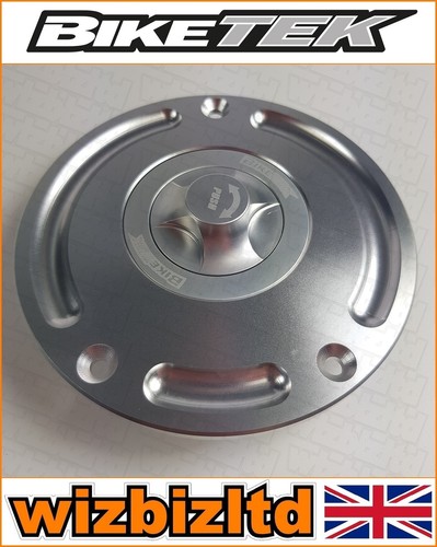 Biketek Silver Quarter Turn Tankdeckel Honda VFR 400 R3L (NC30) alle Baujahre FFCH05 - Bild 1 von 12