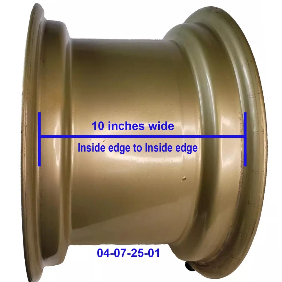 RUEDA LLANTA TRACTOR YANMAR 15x10 6/6 6on6 algunos SA/SM SERIES Compacto 4x4 y otros Foto 4 de 4