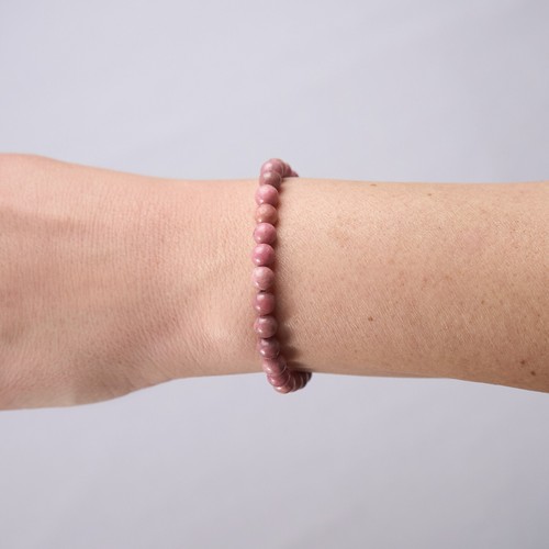 Edelstein Armband - 6mm Kugel-Armband Naturstein - Perlenarmband - viele Farben - Bild 75 von 97