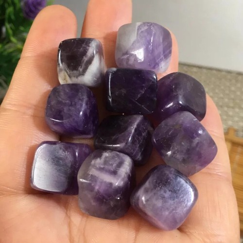 10 Stck. Natürlicher Schöner Amethyst Einzelpunkt Probe Reiki Energieheilung 50g - Bild 3 von 7