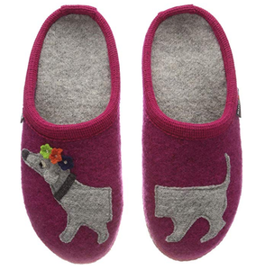 haflinger dachshund slippers