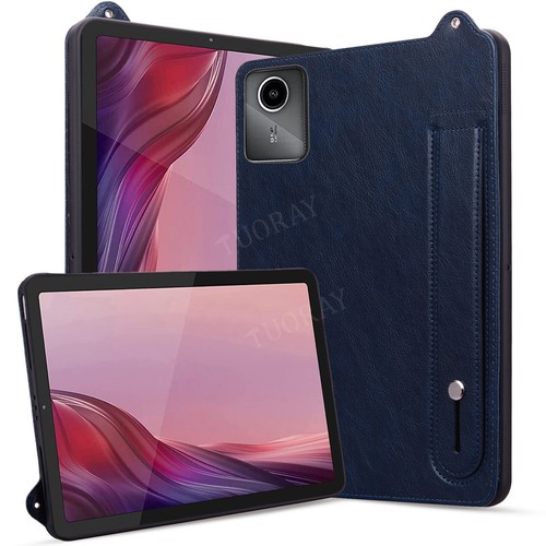 Handle Case for Lenovo Tab P12 P11 M11 K11 M8 M9 Tablet Leather Protective Case - Picture 3 of 41