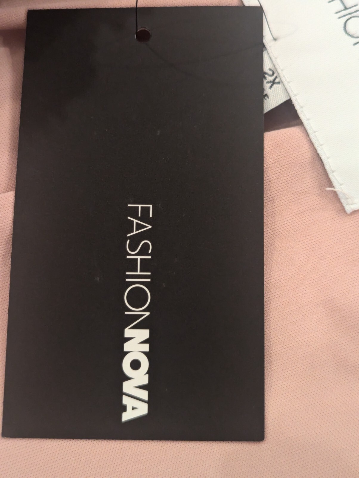 Fashion Nova Women's Keep Each Other Warm Sherpa Coat Blush Pink size 2X image 6
