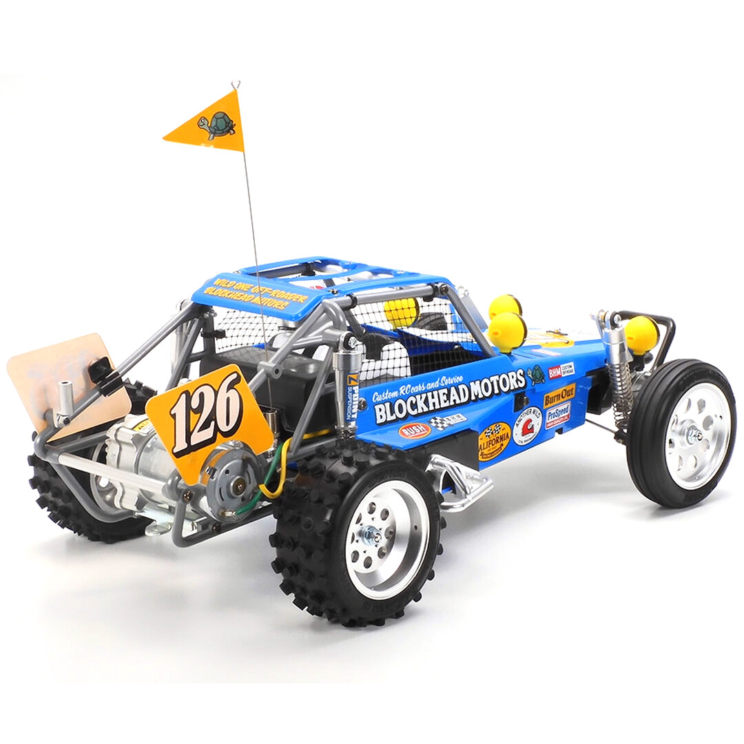 Tamiya 58695-60A 1/10 RC Wild One Off-Roader Blockhead Motors 2WD