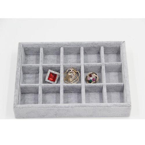 Jewelry Tray Drawer Insert Display ShowCase for Ring Pendant set - Picture 3 of 25