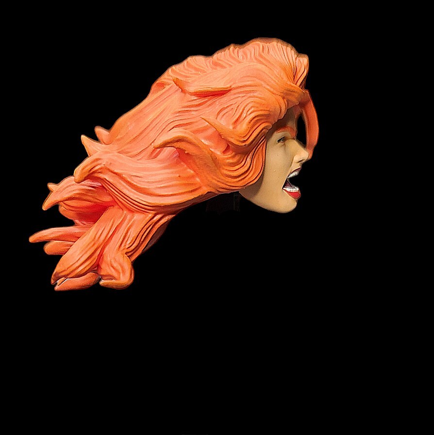 Marvel Legends Custom Screaming Siryn Head 3d printed PAINTED. | eBay