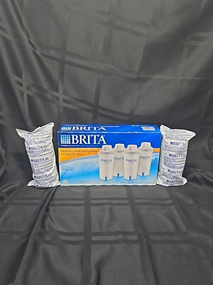  BRITA Pitcher Replacement Filters (6) Filters SEALED (4 Reg/2 Avanced)