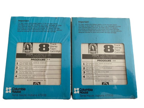 Abbott & Costello The Limited Edition Radio Treasury Set of 8 Tracks - Picture 2 of 3