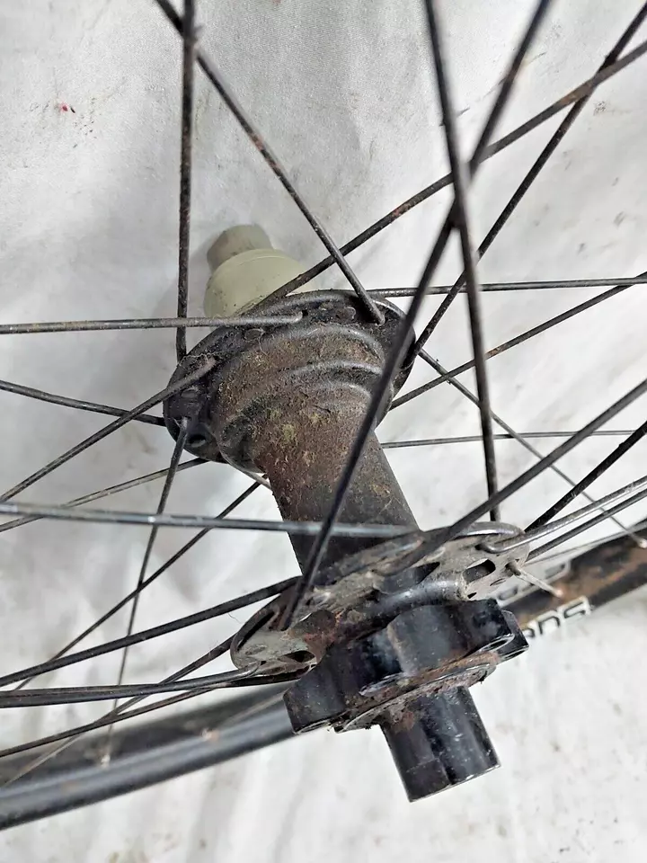 Juego de ruedas de bicicleta MTB Sun Ringle Duroc 40 27,5" disco de 6 pernos eje pasante Boost 110 buje Foto 3 de 4