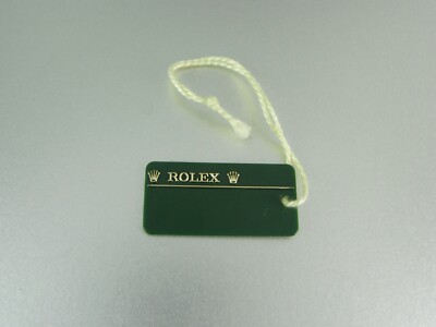 Rolex Lady 176200 Oyster Swimpruf Hang Tag grün green Hangtag original 