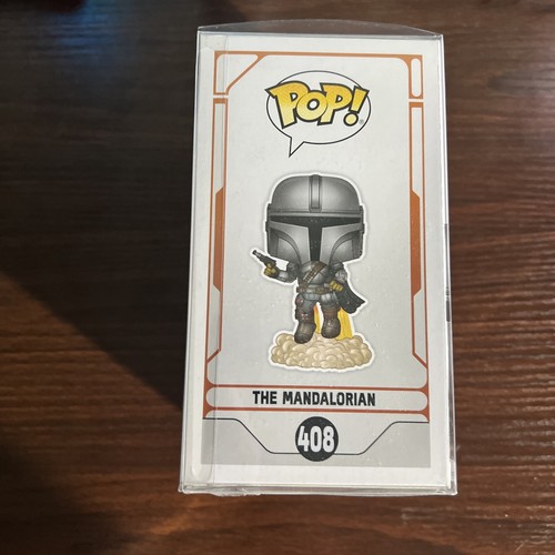 Funko Pop Star Wars The Mandalorian GITD GameStop Exclusivo Brilla en la Oscuridad Nuevo en Caja - Imagen 4 de 6