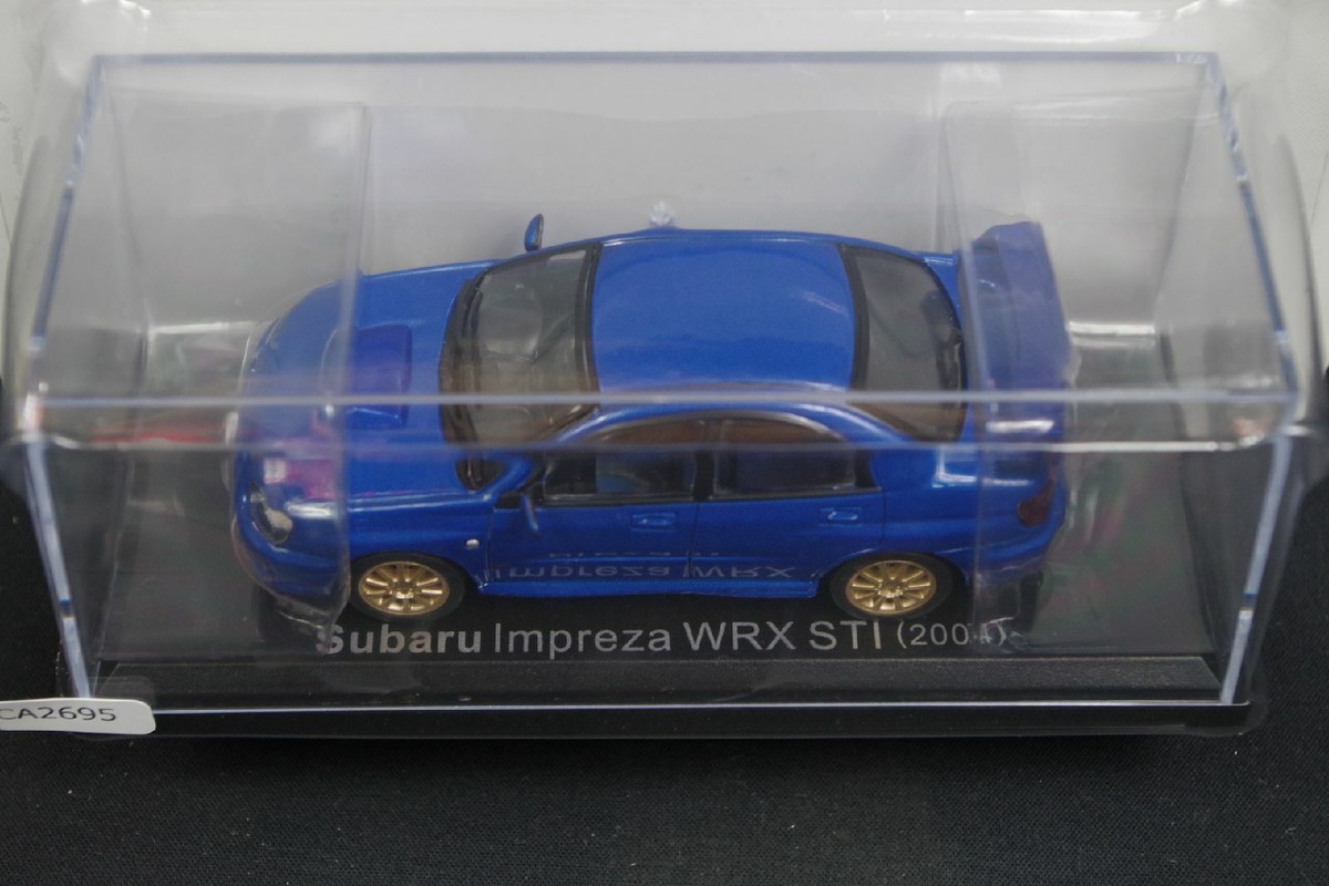 CAR-NEL 1/43 【スバル インプレッサ WRX STI S203】 1:43 2004 Subaru Impreza S203 WRX STI -- Grey -- Kyosho