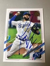 2021 Topps Kansas City Royals Jakob Junis Autographed Baseball Card #19
