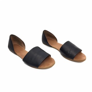 open toe flats women