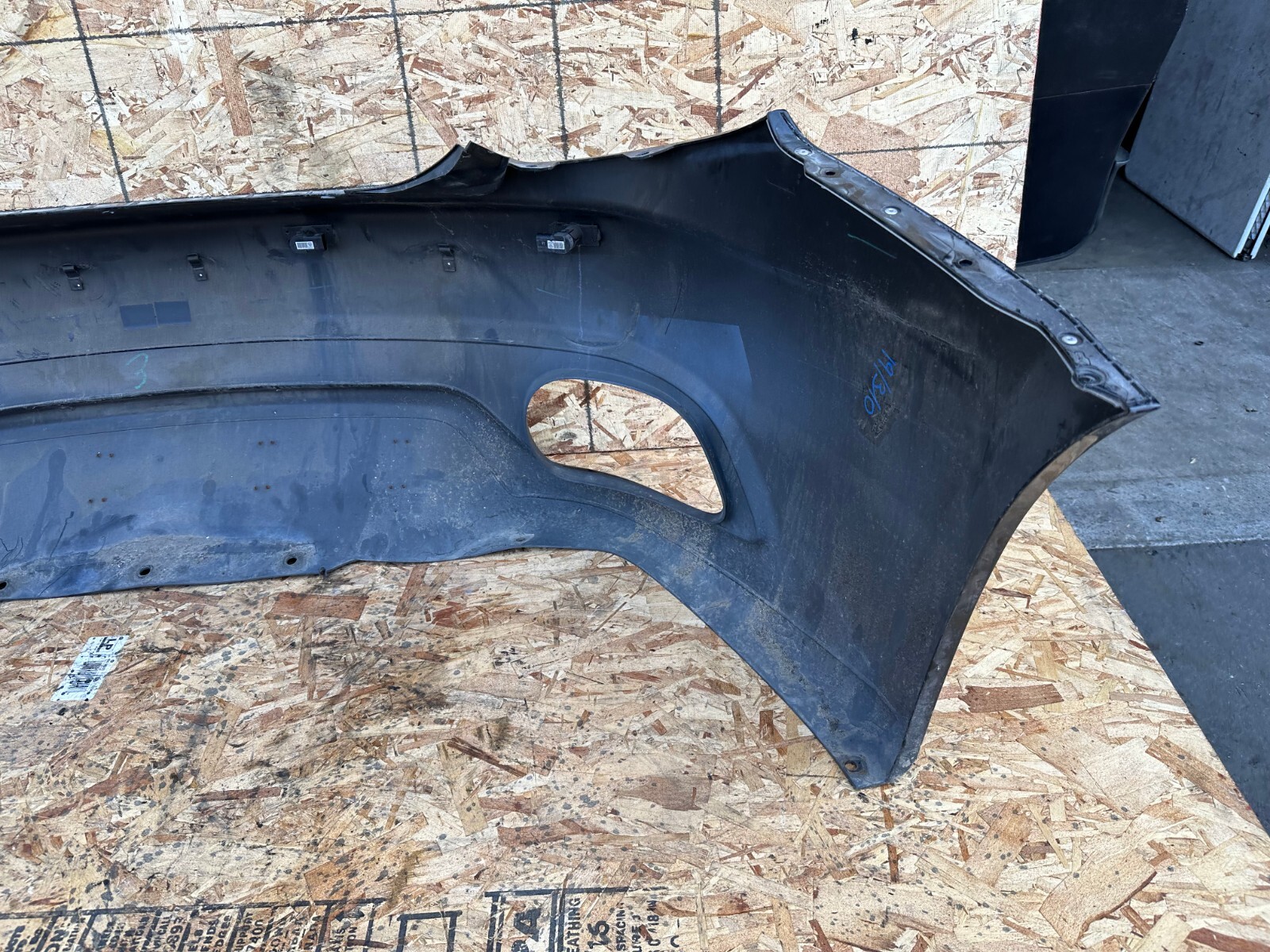 REAR BUMPER COVER ASSEMBLY W/PARK ASSIST 08-19 MASERATI GRANTURISMO M145