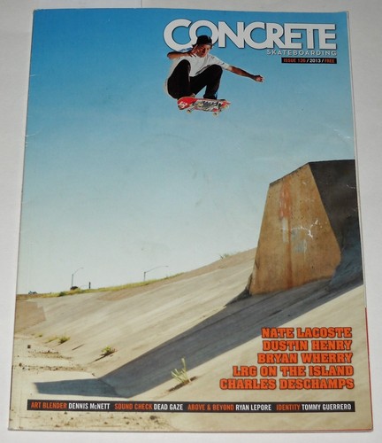 Concrete Skateboarding Magazine Issue 126 October 2013 Charles Deschamps - 第 1/12 張圖片
