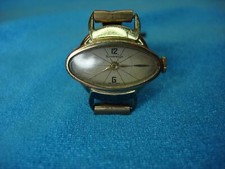 VINTAGE LADIES WRISTWATCH - UNUSUAL DESIGN -NICE COND. NOT RUNNING -PARTS/REPAIR