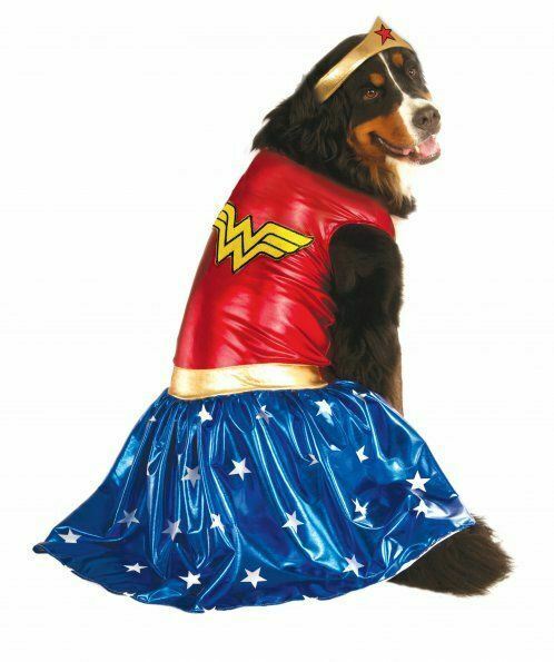 Wonder Woman Pet Costume Larger Dogs Wonder Woman Pet Costume Larger Dogs
