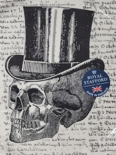 12 piezas. Juego de vajilla de cerámica victoriana inglesa de Royal Stafford "TopHat Script" - Imagen 6 de 6