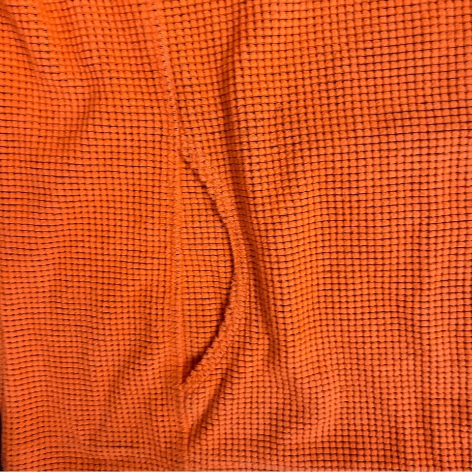 Jersey Naranja Mandarina Marca 1/4 Cremallera Talla XL Foto 3 de 4