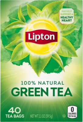 Lipton Green Tea - 40 bags (Pack of 3)