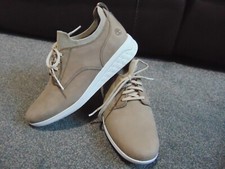 Image of Ladies Timberland Bradstreet Ultra Sneaker Beige Nubuck Trainers Size UK 4.5