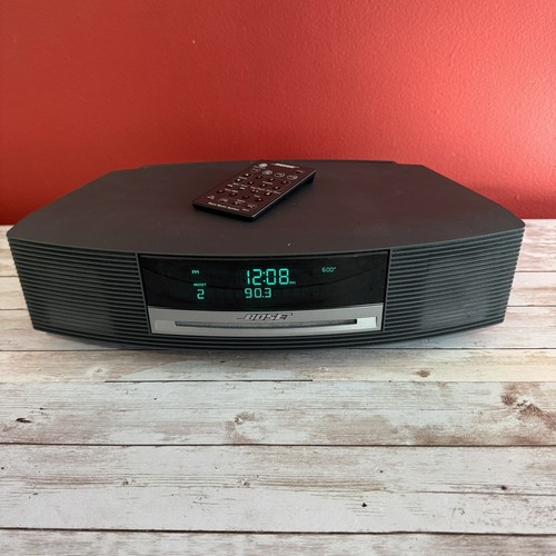 Bose Wave Music System AM/FM CD Player Clock Radio+ Remote No CD AWRCC1 ...