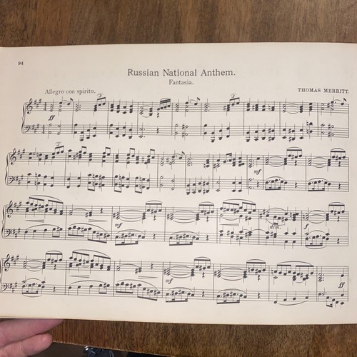 Antique Sheet Music Book. Sheet Music For Organ. The Reed Organ Treasury No. 1 - Picture 6 of 8