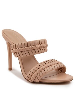BCBGeneration Women's Jendi Faux Leather Sandals - Sand - Size 8, sand, Size 8.0 | eBay