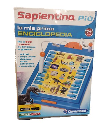 Spiele in Box CLEMENTONI Sapientino Plus Meine erste Enzyklopädie