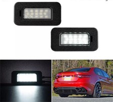 2X  Kennzeichenbeleuchtung Nummernschild für Alfa Romeo Giulia Stelvio 2017-22