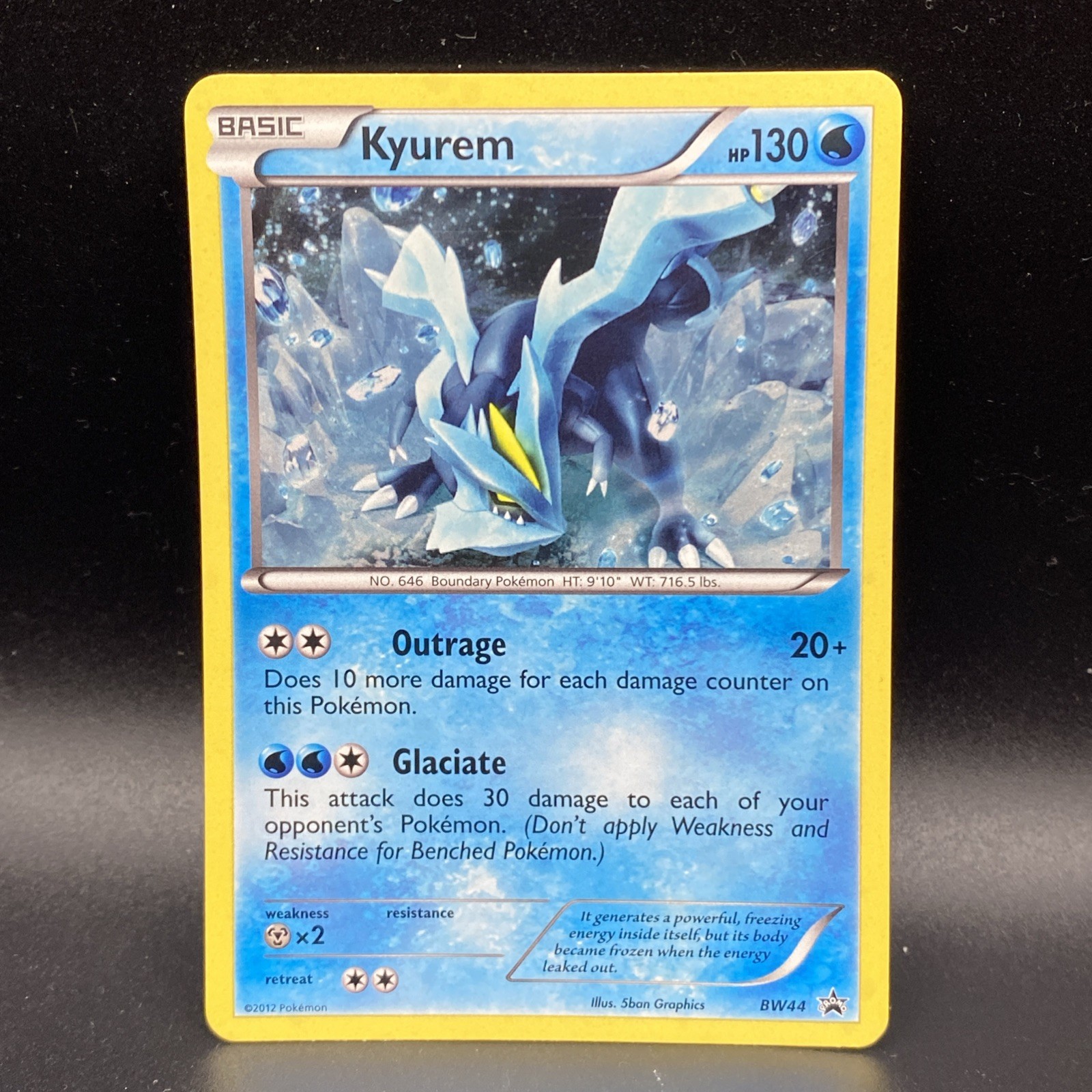 Kyurem - Holo #BW44 Black and White Promo Pokemon - LP
