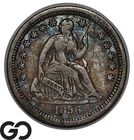 1856-O Seated Liberty Half Dime, New Orleans Mint Issue