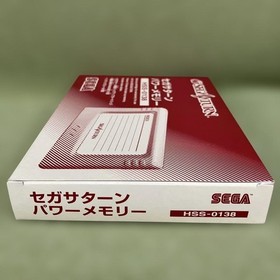 Sega Saturn Power Memory is a beautiful product Complete with instructions, etc.