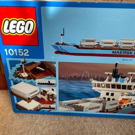 LEGO Sculptures Maersk Sealand Container Ship {2004 Edition} 10152 Used Japan