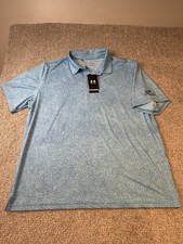 New Under Armour 2XL The Playoff Polo Short Sleeve Golf Shirt 