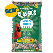 Pennington Classic Dry Wild Bird Feed and Wild Bird Seed, 10 lb. New Bag, 1 Pack