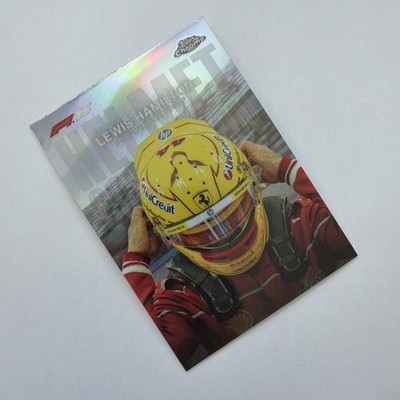 Topps Chrome Formula 1 2025 F1 # Lewis Hamilton # HC-2 # Helmet # Ferrari