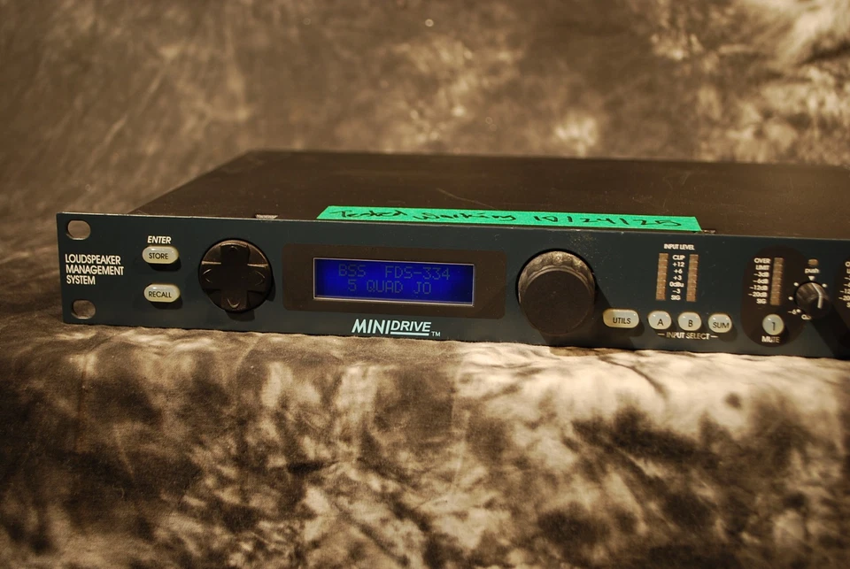 Sistema de gestión de altavoces BSS FDS-334T MiniDrive Foto 2 de 4