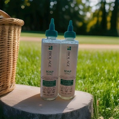 2 X BIOLAGE SCALP SYNC PURIFYING CONCENTRATE 6.8oz  SCALP RESET NEW, SEALED A+ 