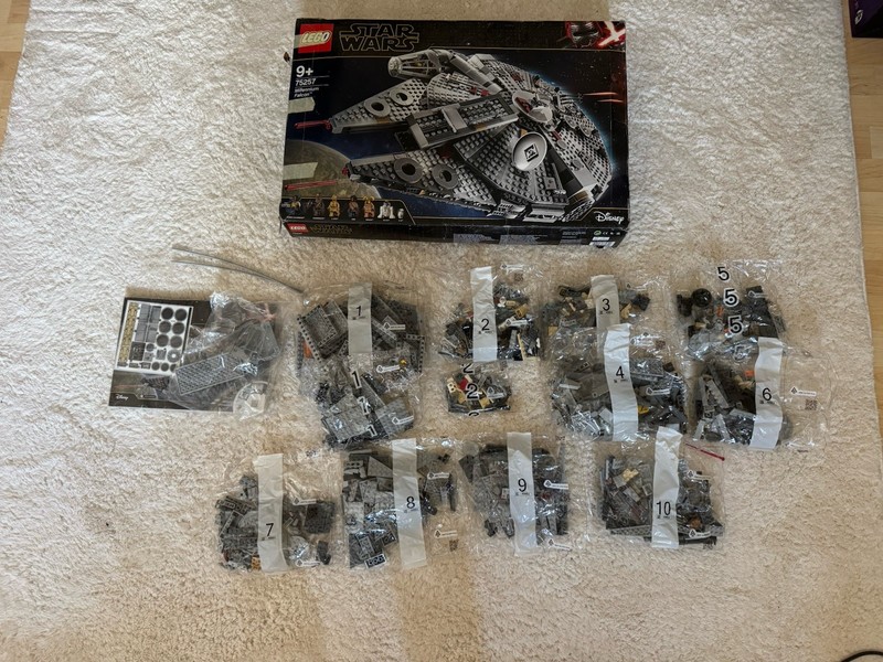 LEGO Star Wars 75257 Millennium Falcon | New Complete Set Open Box