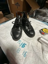 G.H. Bass  Co. Black Leather Ankle Boots Size 8.5M