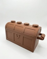 3D Printed Treasure Chest Coin Bank Box | Pirate Chest Storage | 6” / 8”