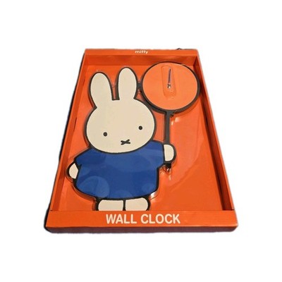 miffyオブジェクロック Large 20 Inch Miffy Holding A Balloon Wall Clock Dick Bruna Rare