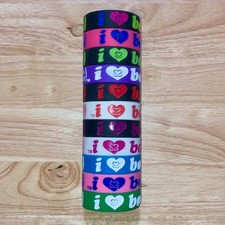     I Heart Boobies    Bracelets - 5.50 Each - Breast Cancer - Choose Your Color