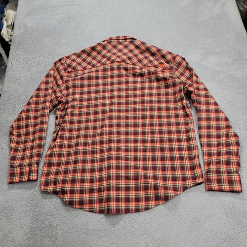 Mountain Khakis Shirt Mens XL Plaid Flannel Button Up Stretch Wool blend - Picture 11 of 16
