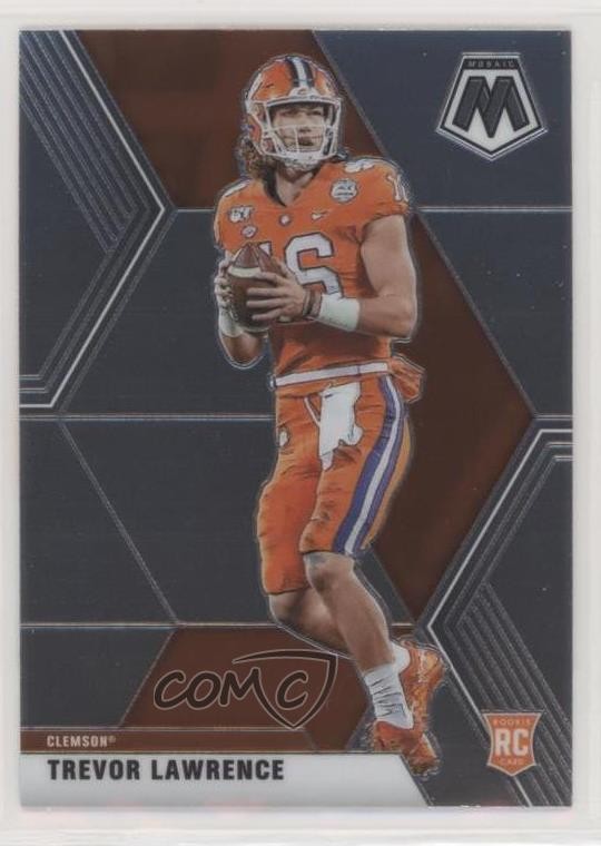 2021 Panini Mosaic Draft Picks Trevor Lawrence #3 Rookie RC 0i7l